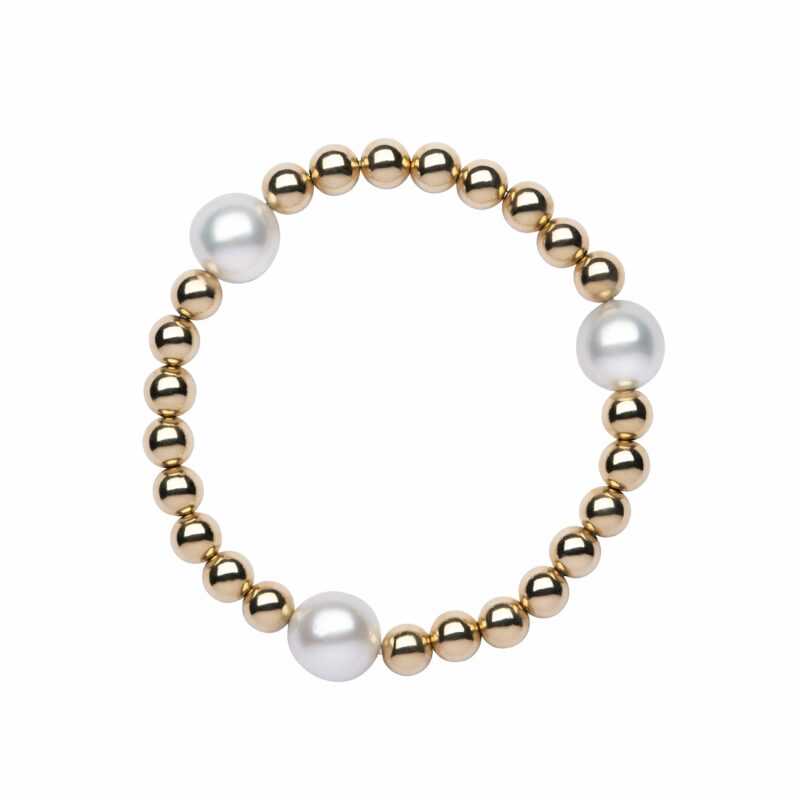 Gold Bead Bracelet