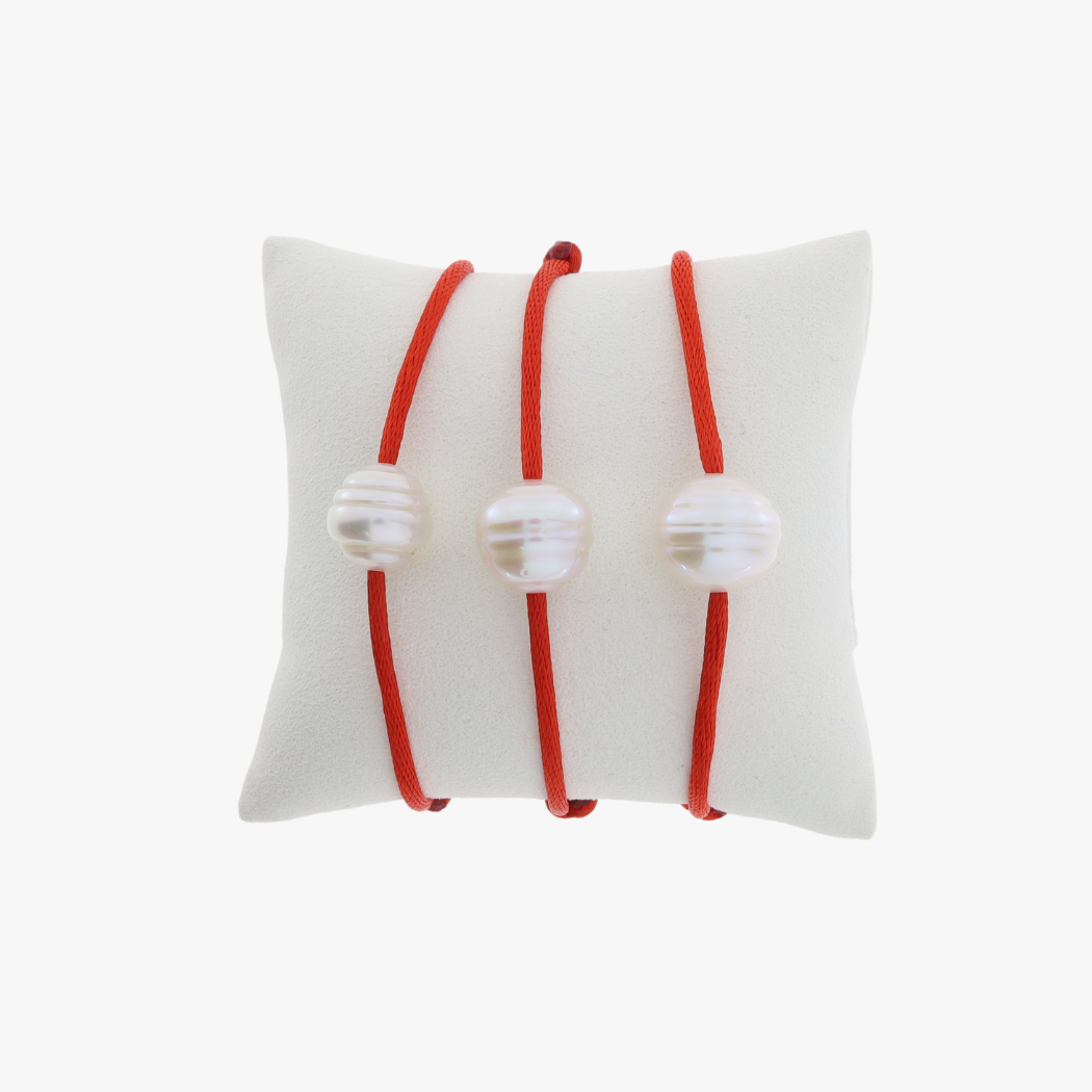 Red Satin Bracelet - Image 5