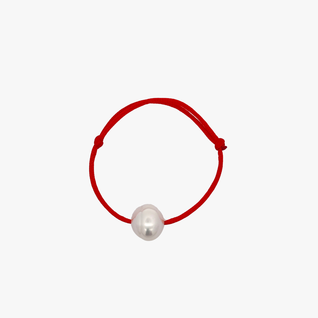 Red Satin Bracelet - Image 3