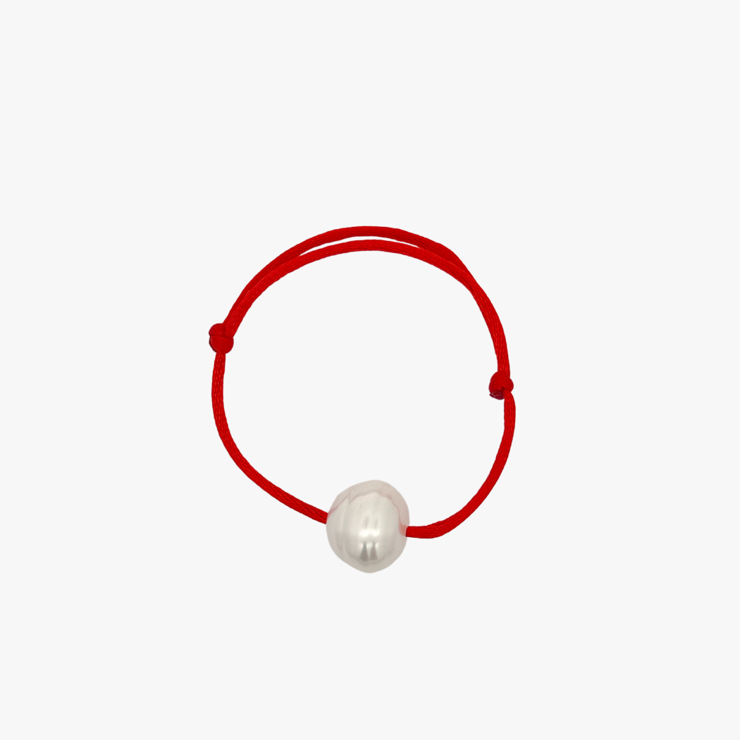 Red Satin Bracelet - Image 4
