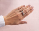 2.77 Ct Lab Diamond Round Brilliant F/VS1-VS2 Eternity Ring 14 White Gold
